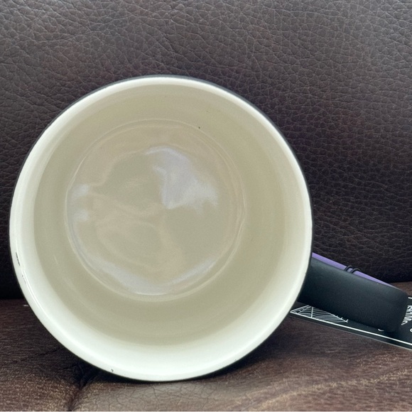 Purple and Black Spider Web Soft Touch Halloween Mug - Cobwebs and Cauldrons - Picture 8 of 9